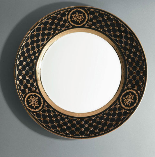 Black Salad Plate 7.7 in