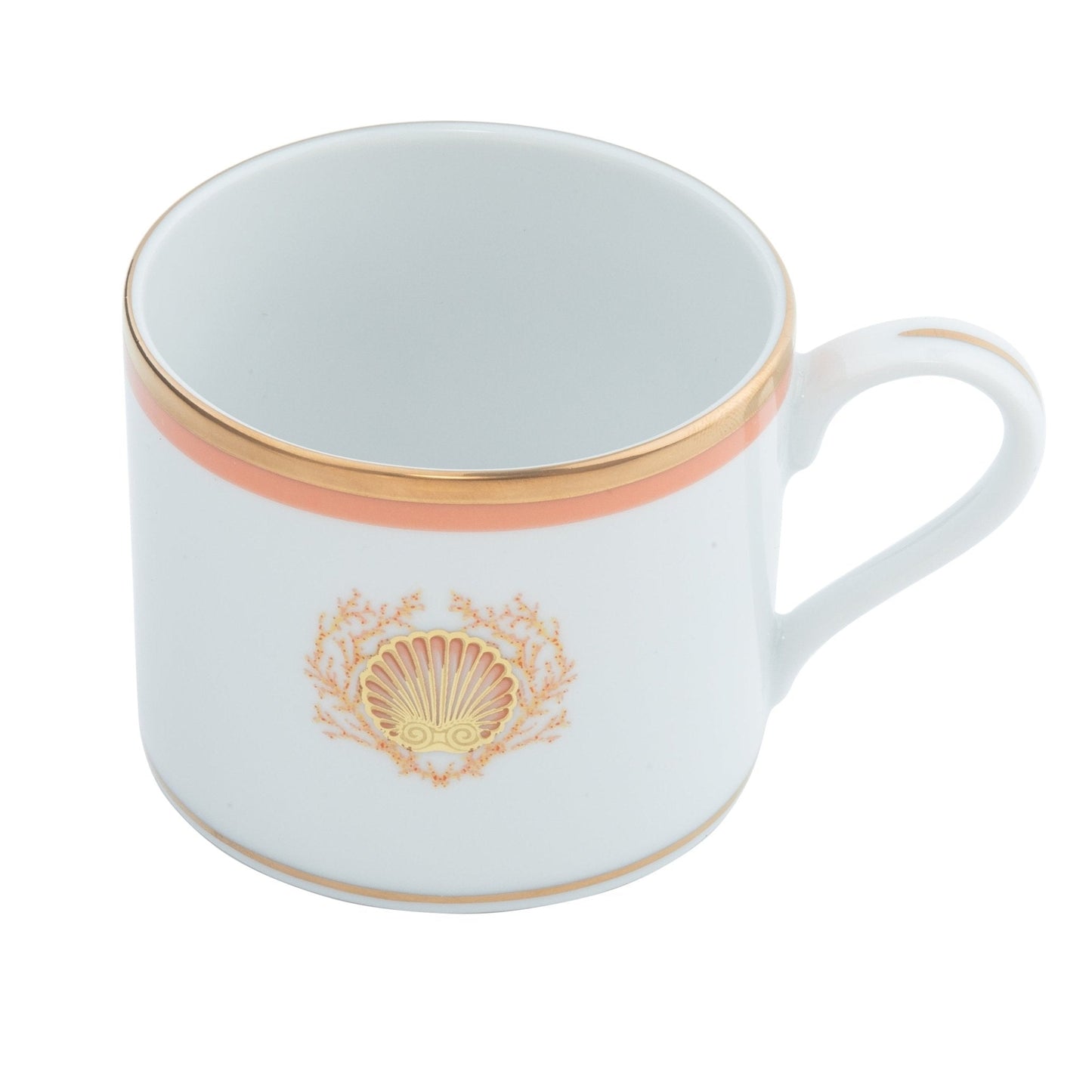 Teacup Gold and Coral Band
