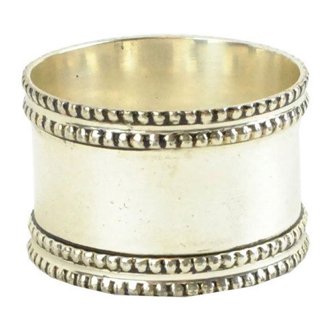 Napkin Ring-Silver Band