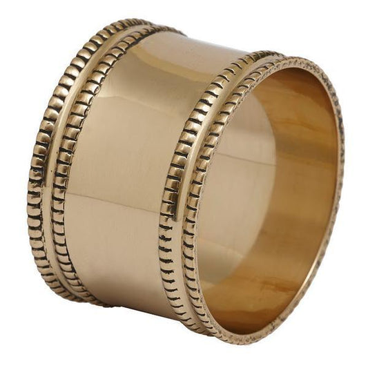 Napkin Ring-Antique Gold Finish
