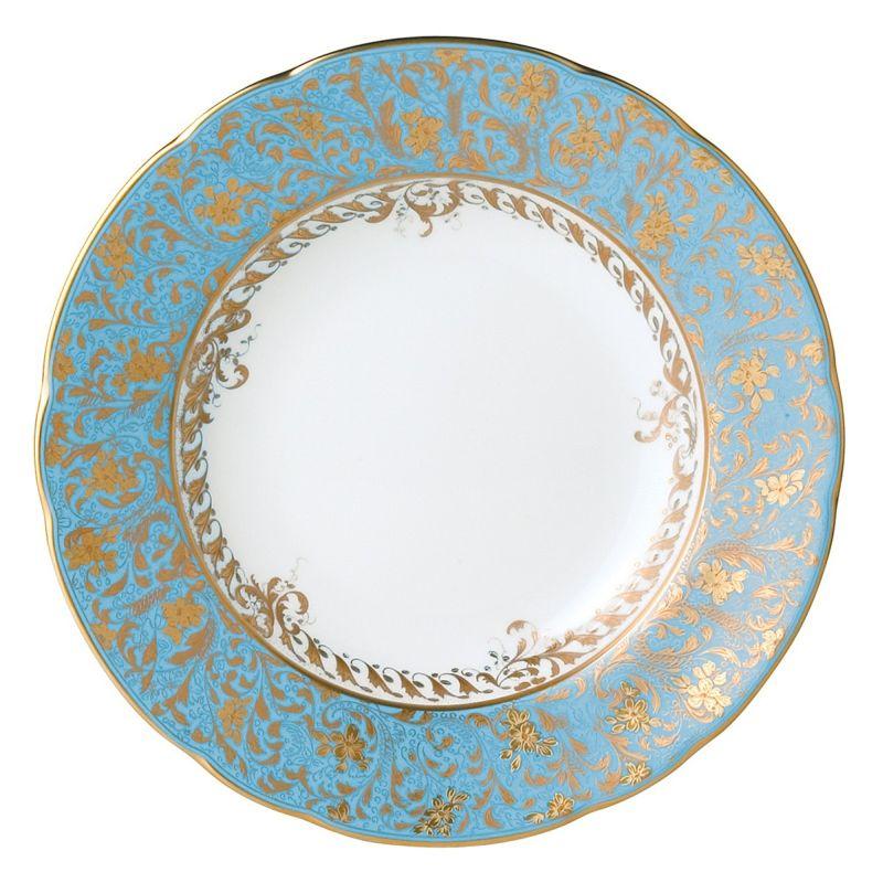 Eden Turquoise Rim Soup Bowl
