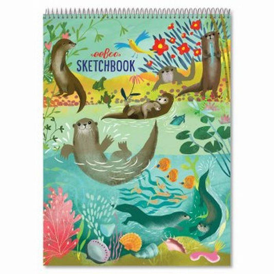 Otters at Play Sketchbook