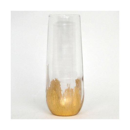 Stemless Flute-Gold
