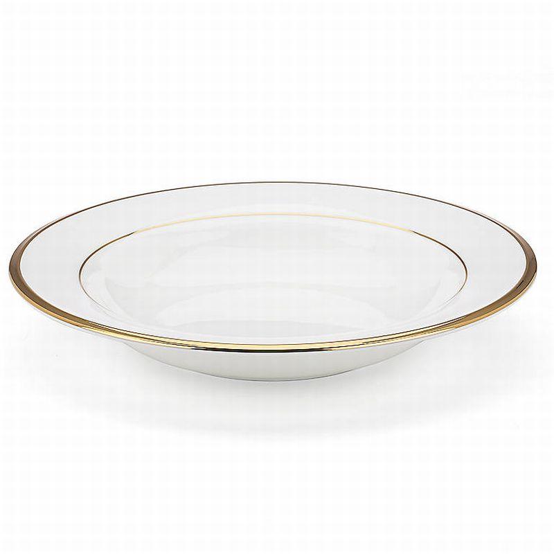 Eternal White rim soup bowl