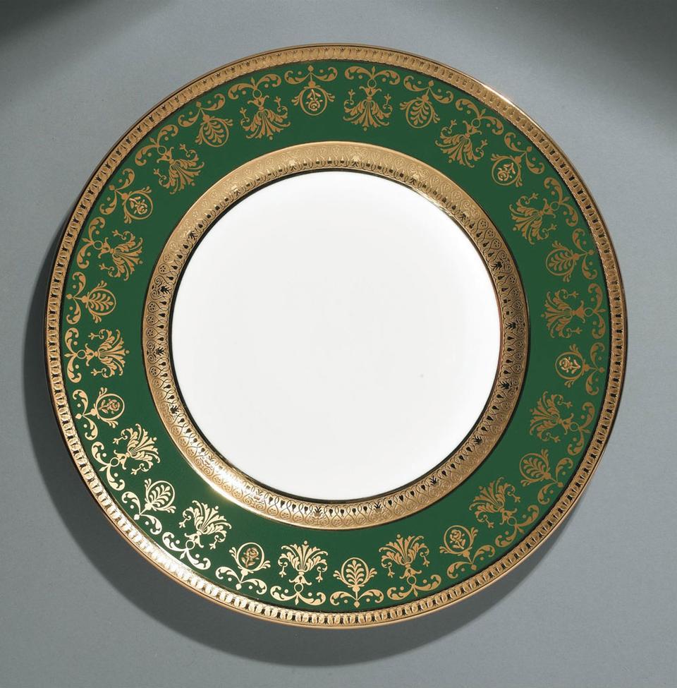 Green Salad Cake Plate 7.7 in