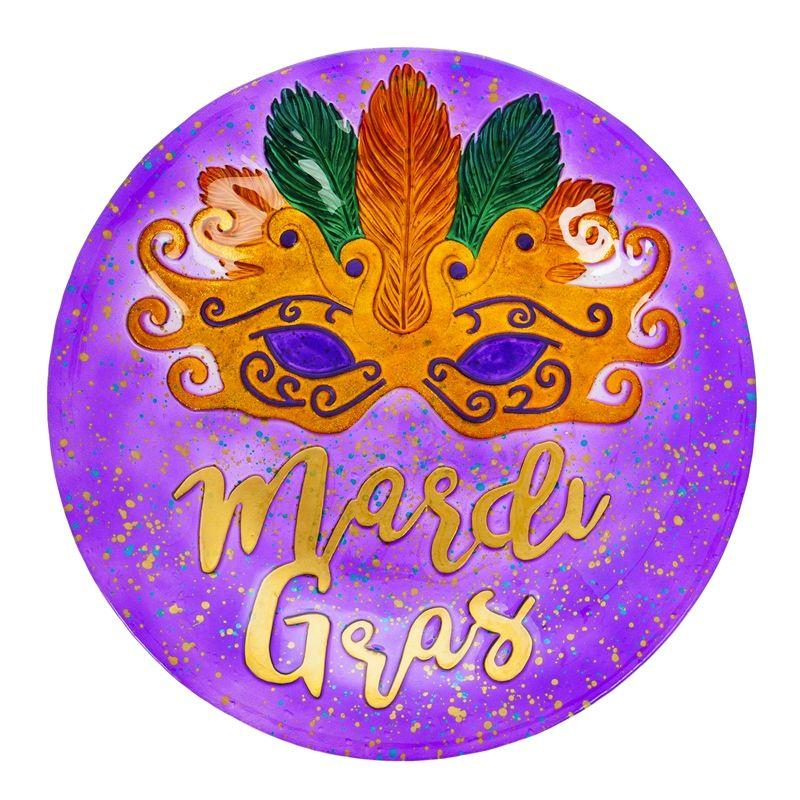 Mardi Gras Bird Bath