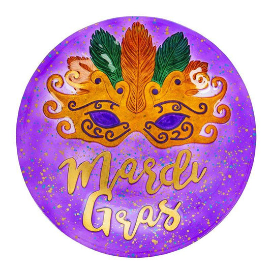 Mardi Gras Bird Bath