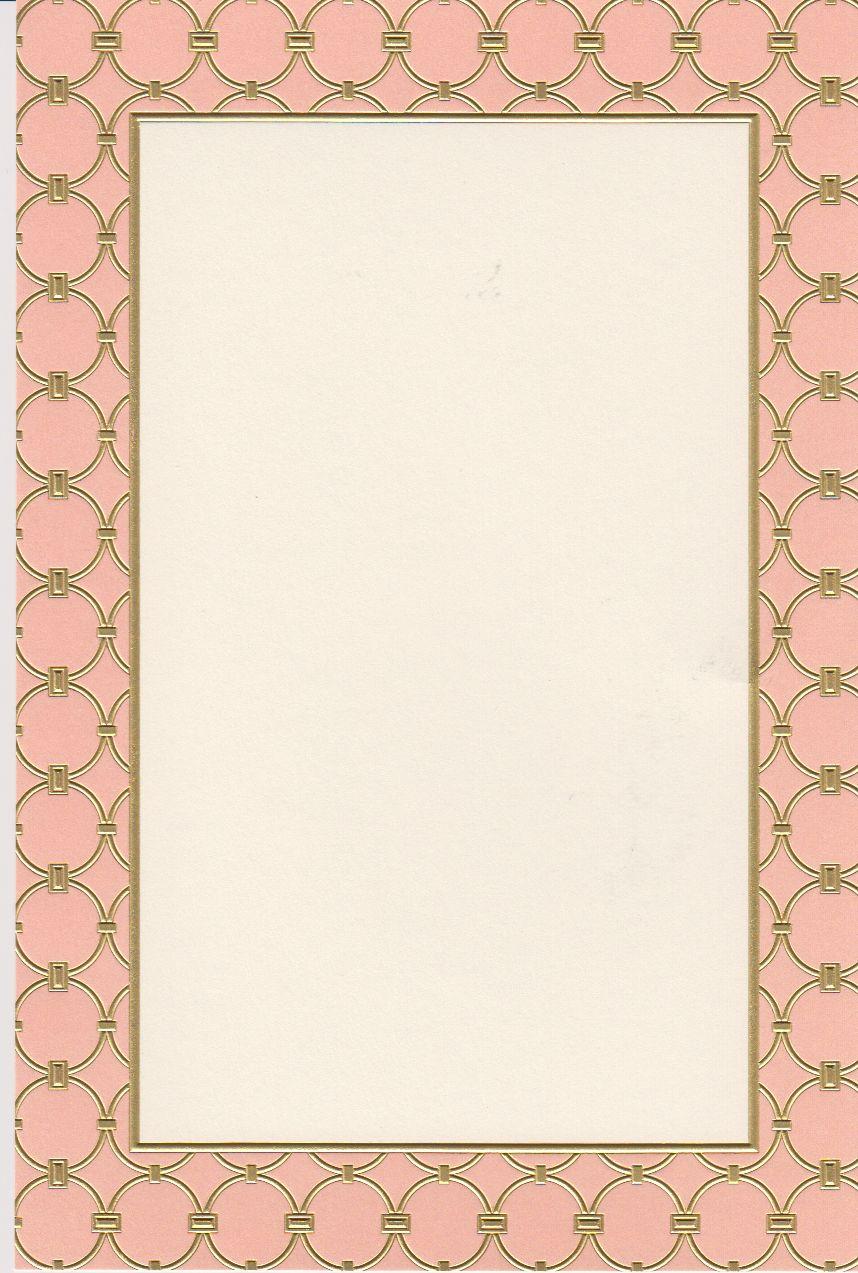 Invitation-Athena Blush/Gold