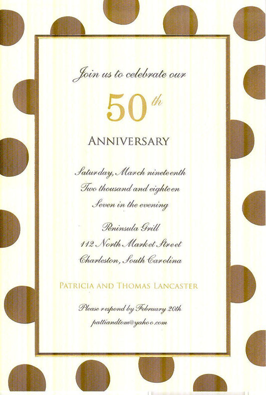 Invitation-Felicity Gold on Ivory
