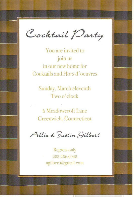 Invitation-Cleopatra Black