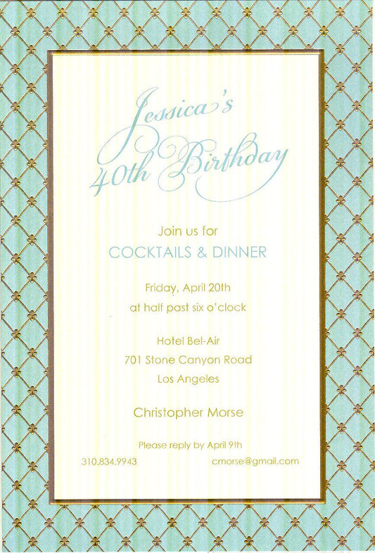 Invitation-Noble Oxford