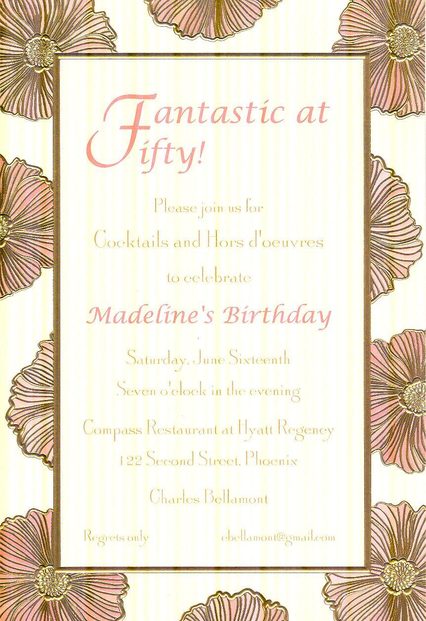 Invitation-Primrose Blush
