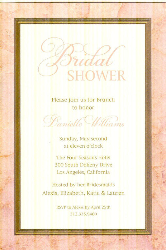 Invitation-Villa Rose Quartz