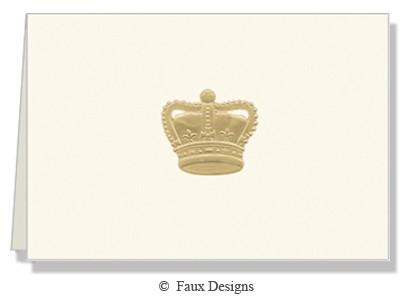 Crown Folded Note