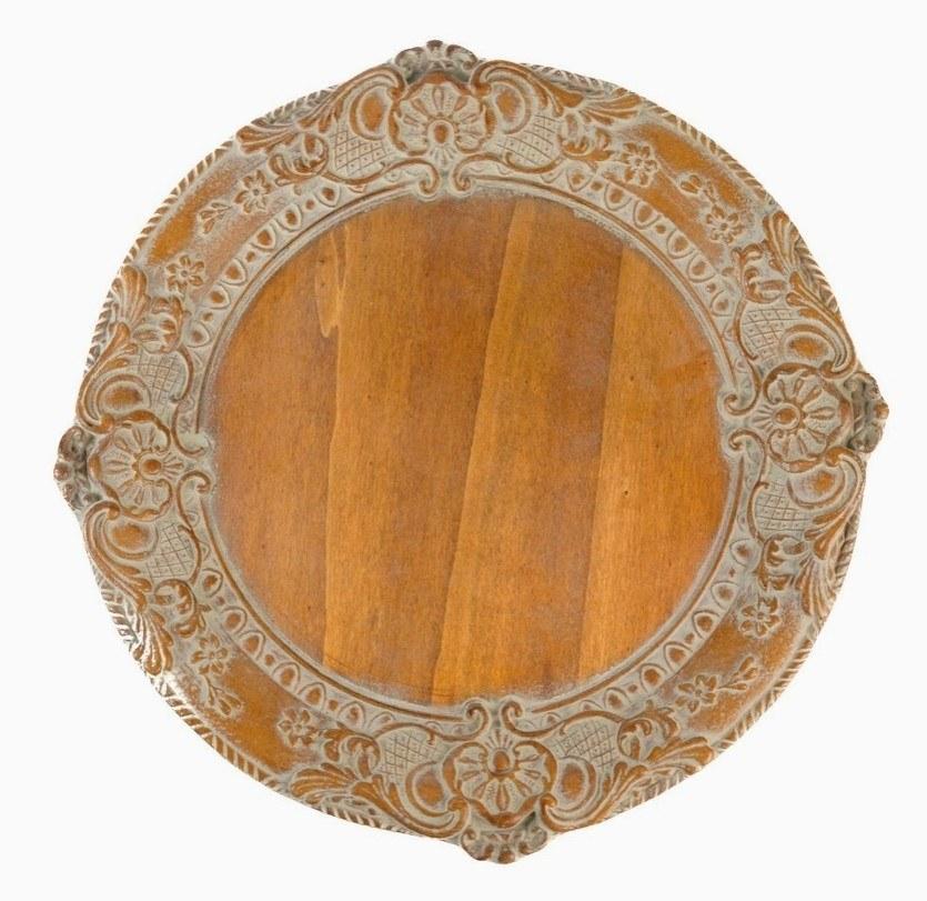 Antica Corte Wooden Charger