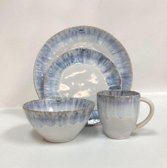 Brisa Ria Blue by Casafina Four Piece Place Setting