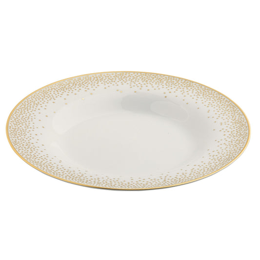 Gold Pasta Bowl