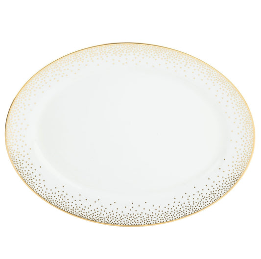 Gold Oval Platter