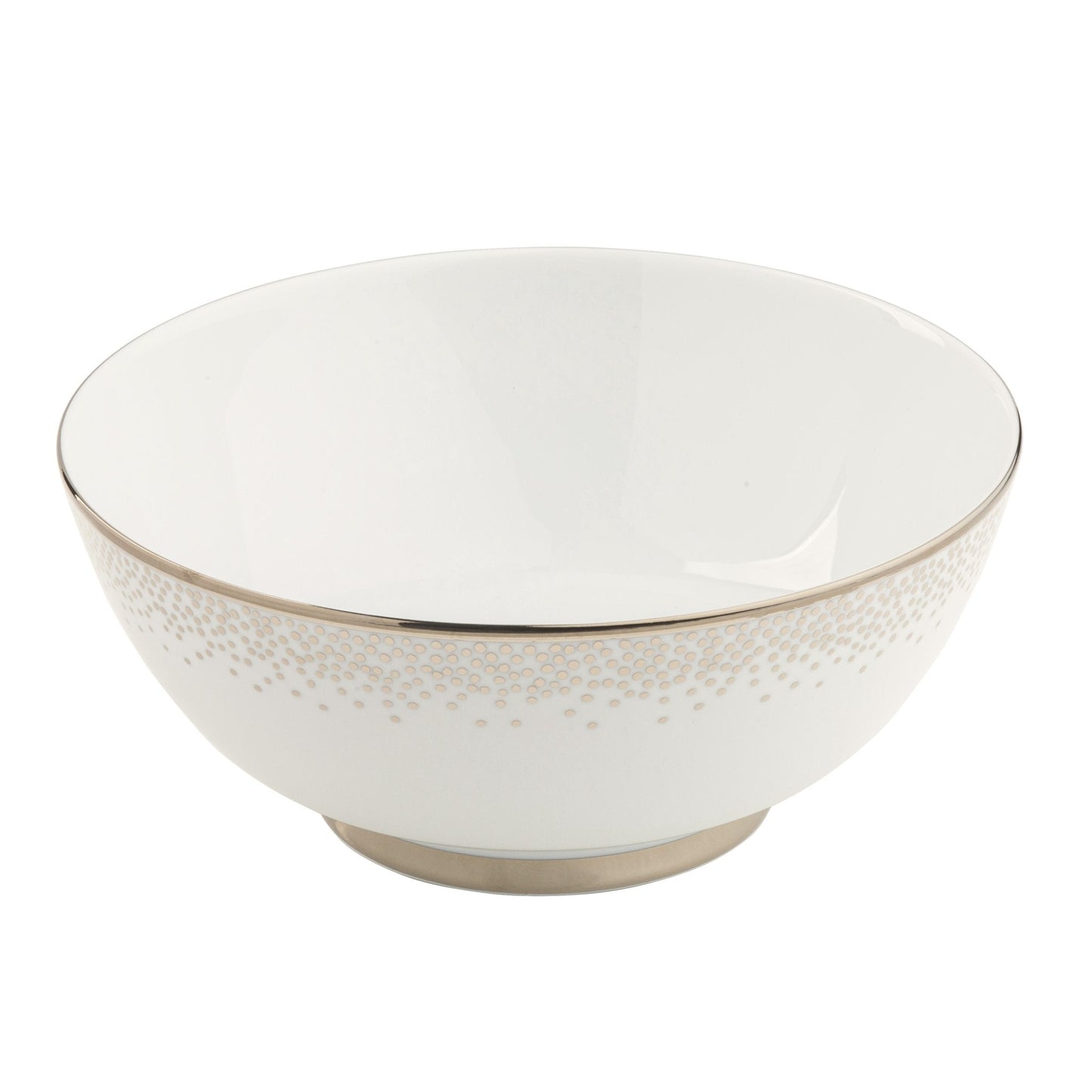 Platinum-Round Footed Bowl