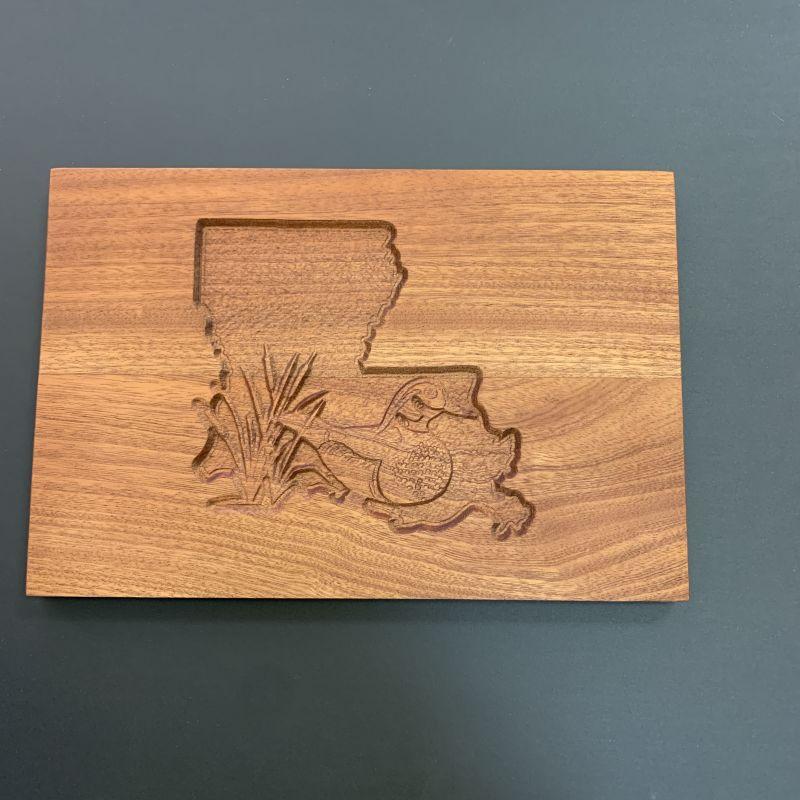 Fleur de Lis Cutting Board