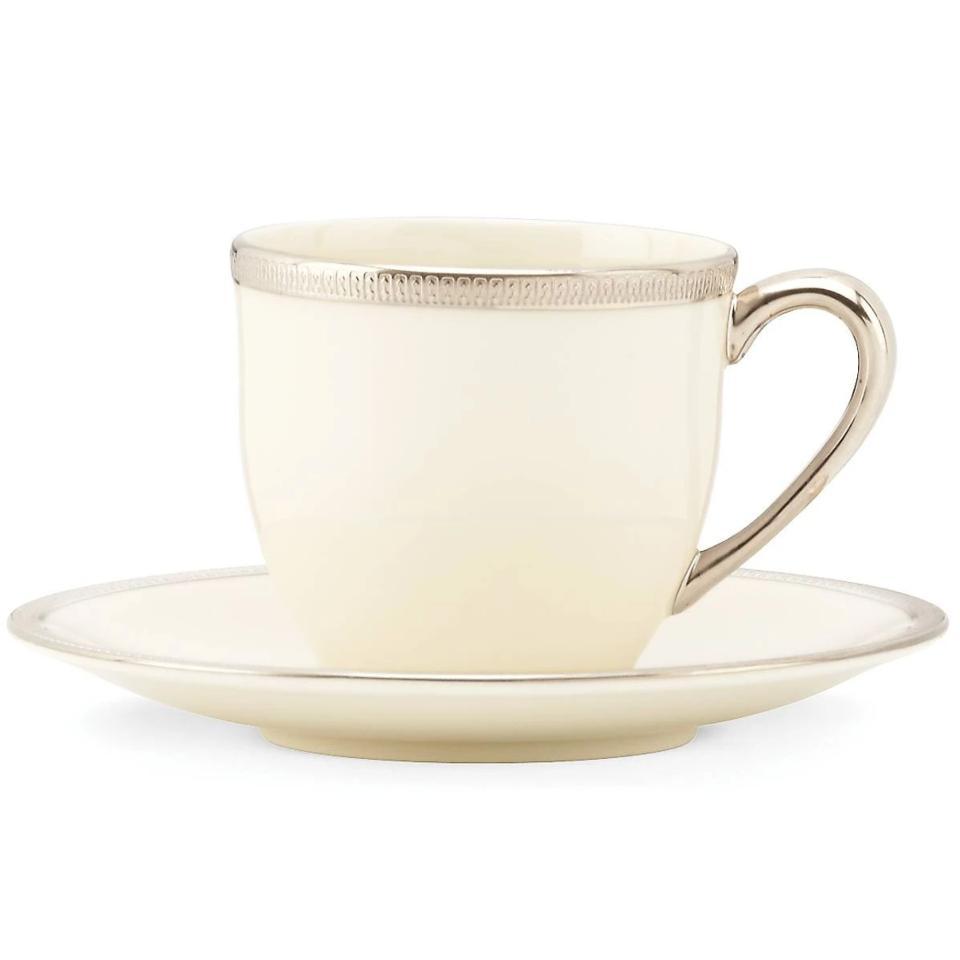 Tuxedo Platinum Cup & Saucer