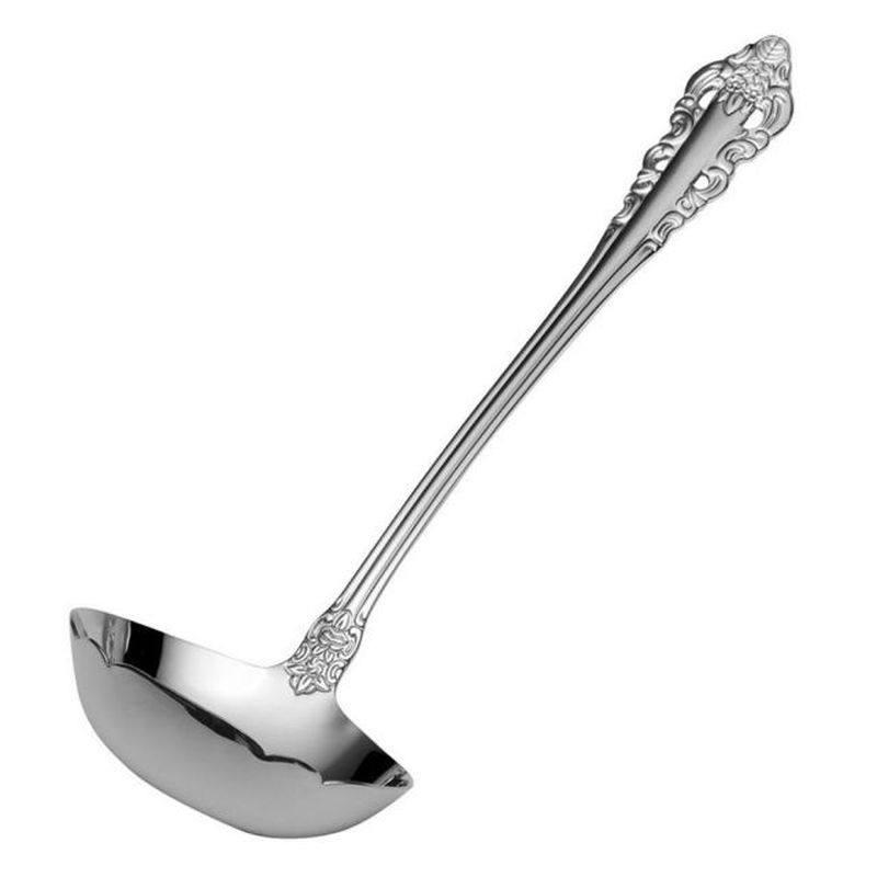 Antique Baroque Soup Ladle