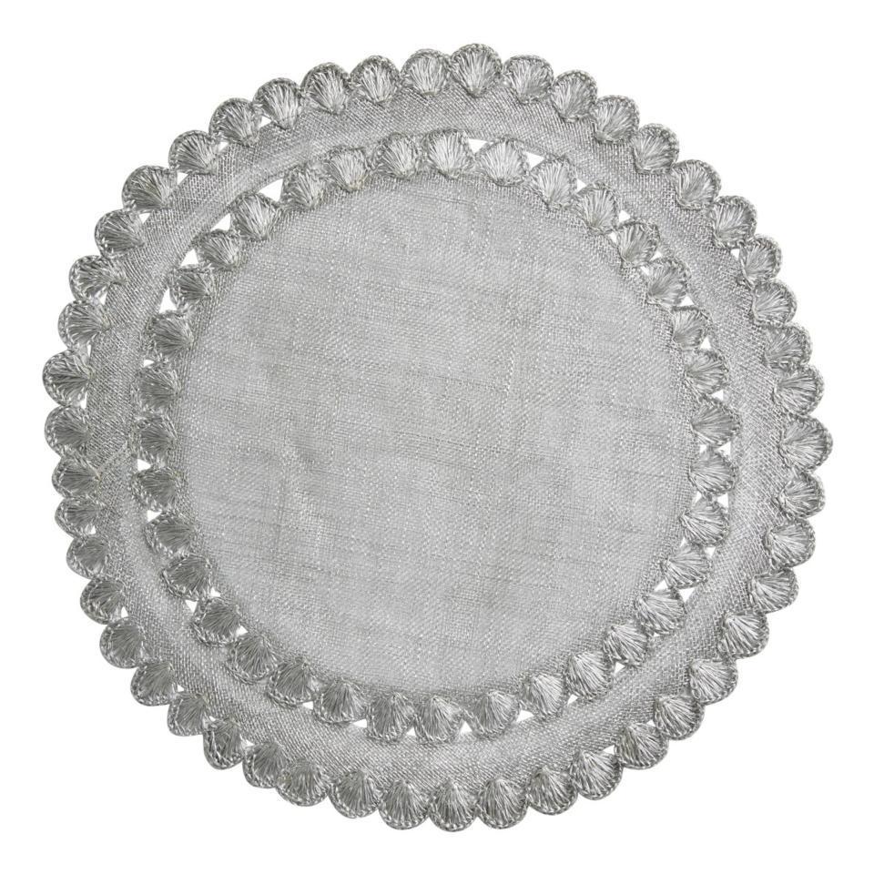 Isadora Placemat - Silver