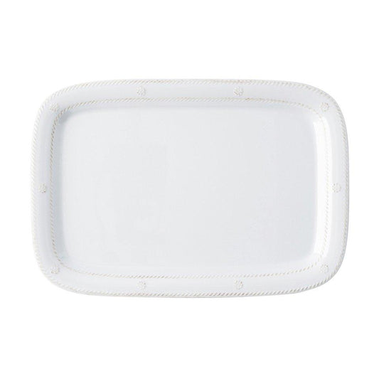 16" Tray - Whitewash