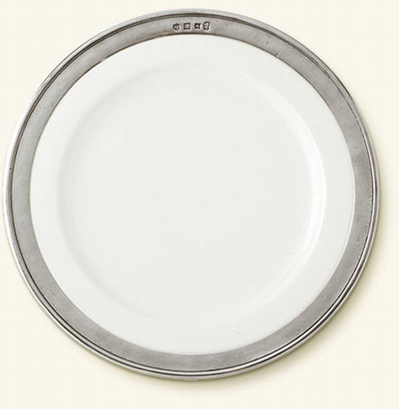 Convivio White Salad/Desert Plate
