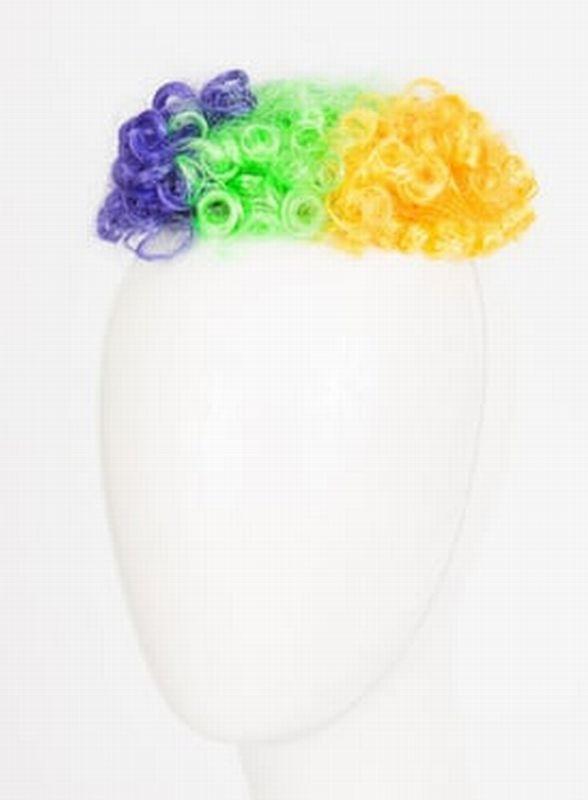 Mardi Gras Dog Wig