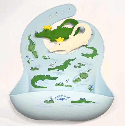 Silicone Bib-Gator