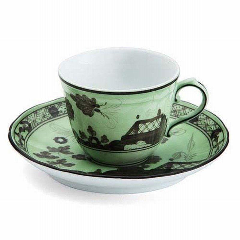 Oriente Italiano Bario Tea Cup & Saucer