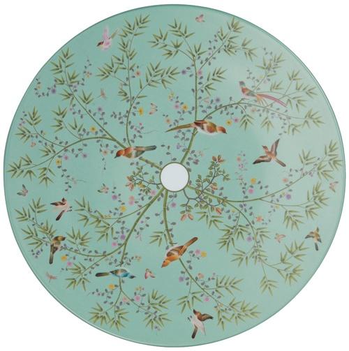 Turquoise Buffet Plate