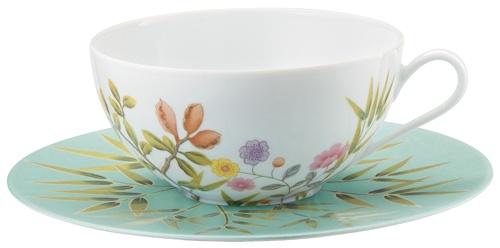 Turquoise Breakfast Saucer Only