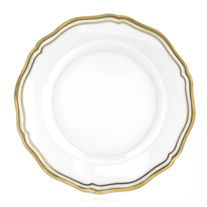 Polka Gold Dinner Plate