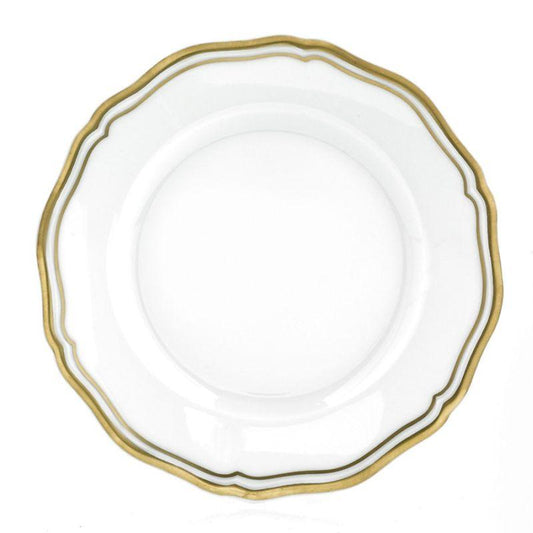 Polka Gold Dinner Plate