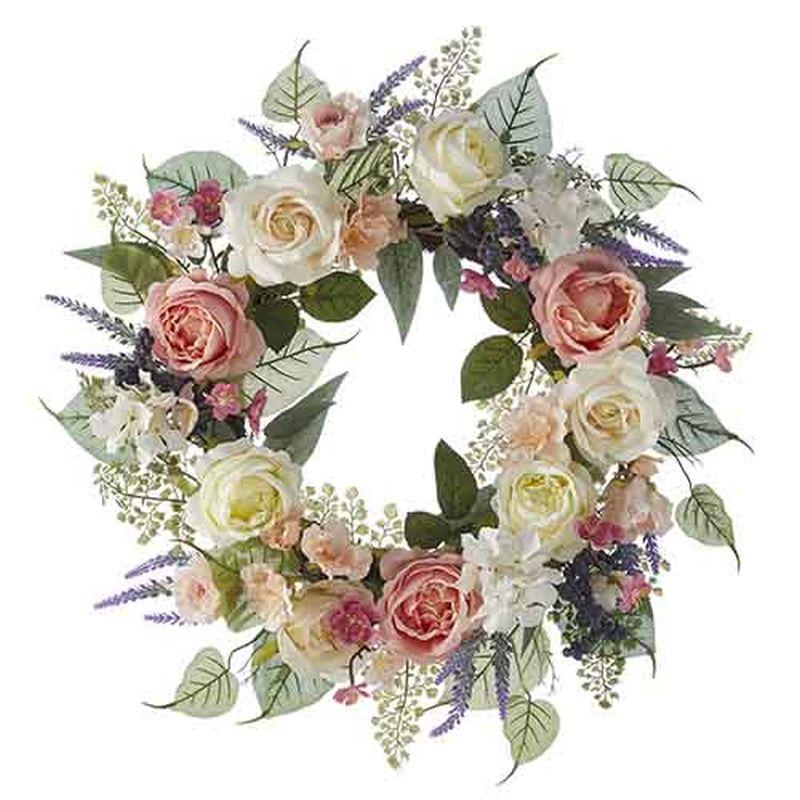 Mixed Floral Wreath