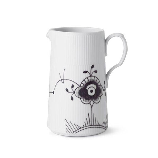 Black Fluted Mega Jug-1.5 liter