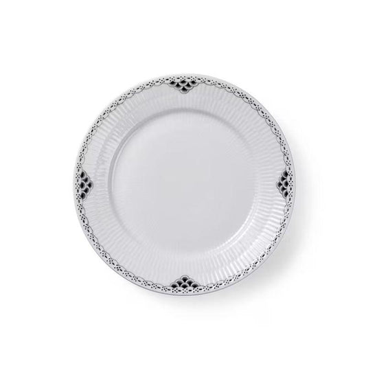 Black Lace Salad Plate
