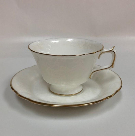 Aves Pearl Cup and Saucer