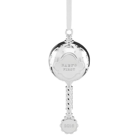 2016 Baby's First Ornament-Rattle