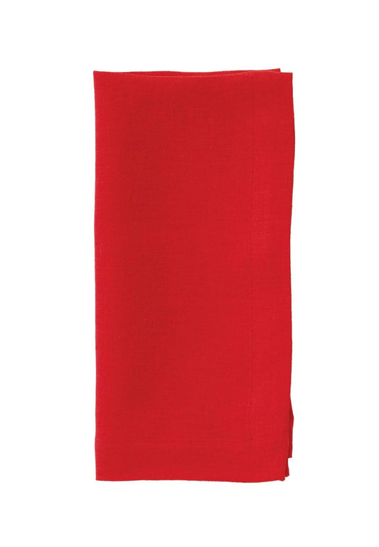 Riviera Napkin-Poppy Red