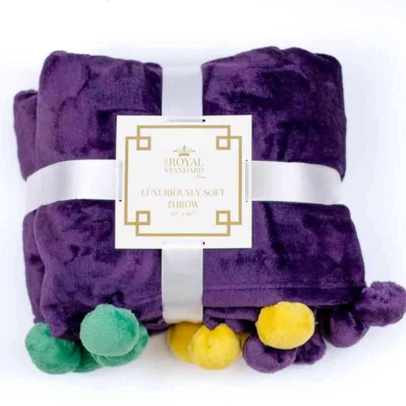 Mardi Gras Pompom Thros