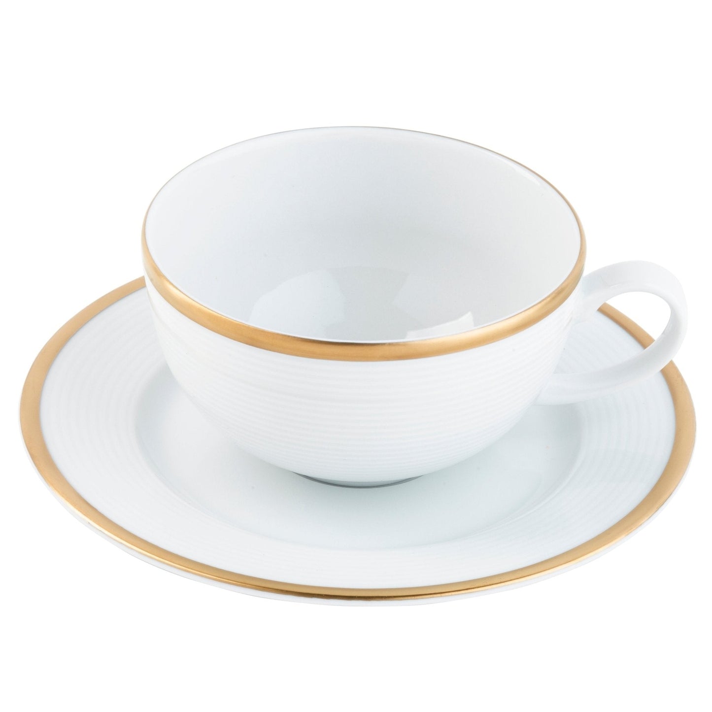 Banded Teacup Saucer