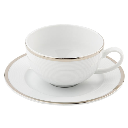 Banded Teacup Saucer