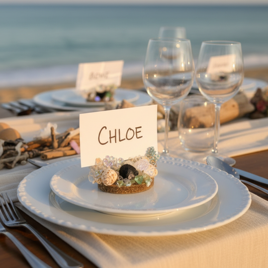 Coastal Place Card Holder (Set of 4)