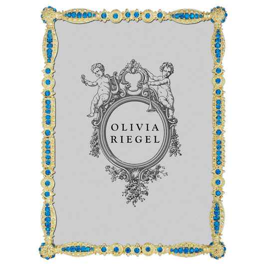Asbury Picture Frame with Capri Blue Stones