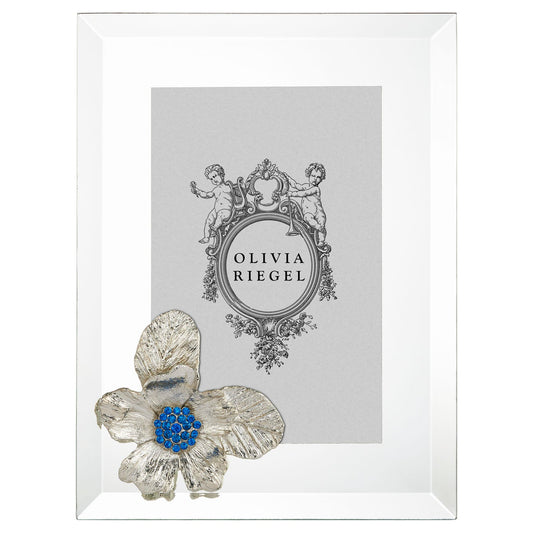 Botanica Picture Frame with Capri Blue Stones