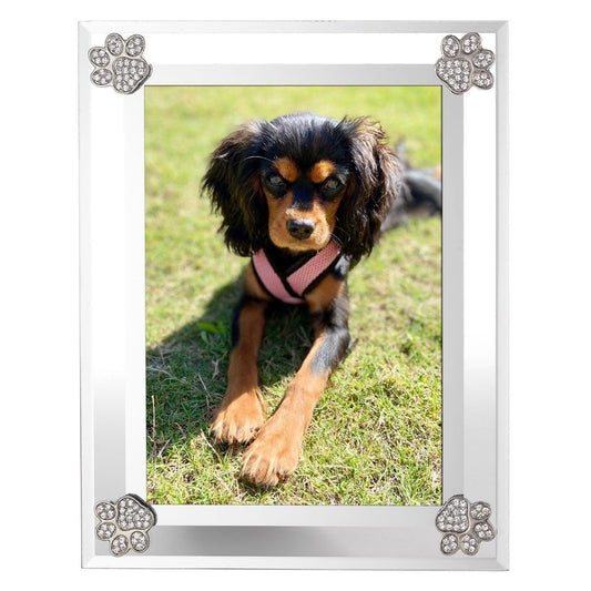 Paw Print Picture Frame
