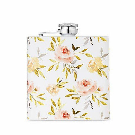 Rose Floral Flask